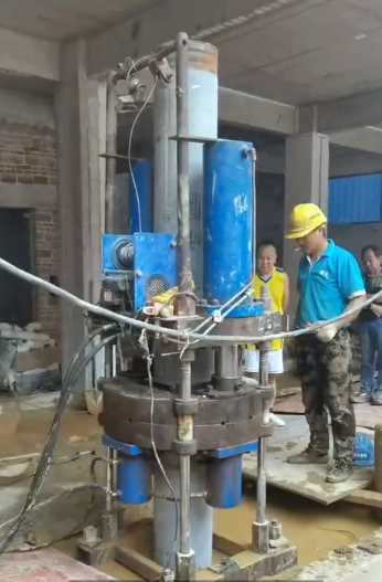 马鞍山金家庄区静压桩加固