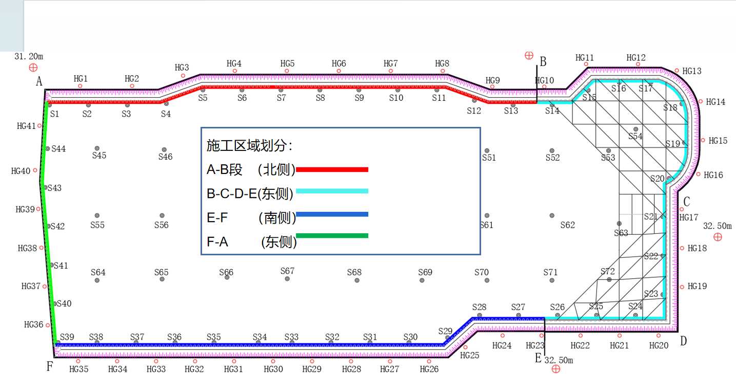 马鞍山金家庄区基坑支护设计
