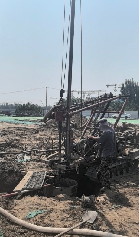马鞍山金家庄区工地打井